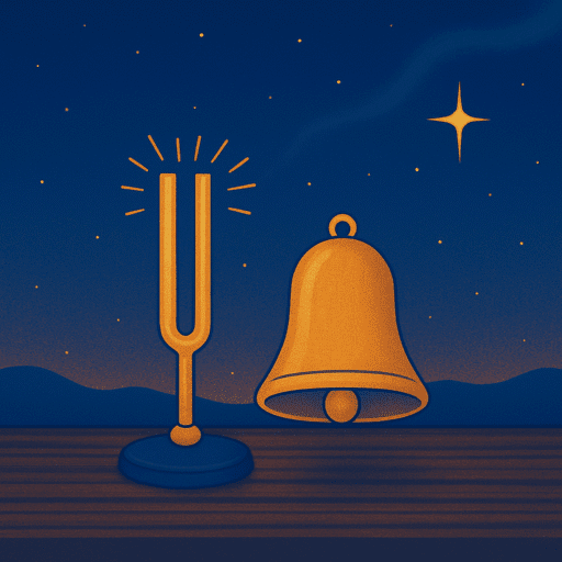 Diapasones y campanas para sanar