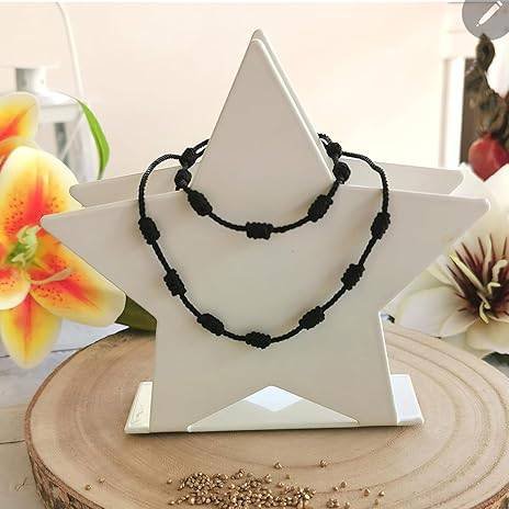 SabelAX Pulsera Protectora - Pulsera de Hilo Negro – Pulsera Roja de Proteccion - Amuleto Proteccion contra Mal de Ojo – Amuletos de Buena Suerte