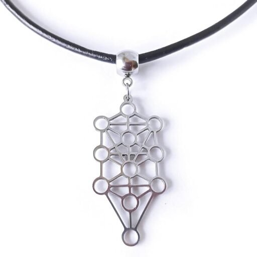 Colgante Árbol de la vida de la Kabbalah