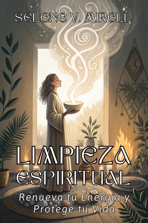 Portada del libro "Limpieza espiritual. Método de purificación energética y armonización espiritual para el hogar, el cuerpo y el alma. Renueva tu energía y protege tu ... equilibrio interior y protección consciente", de Selene V. Mirell