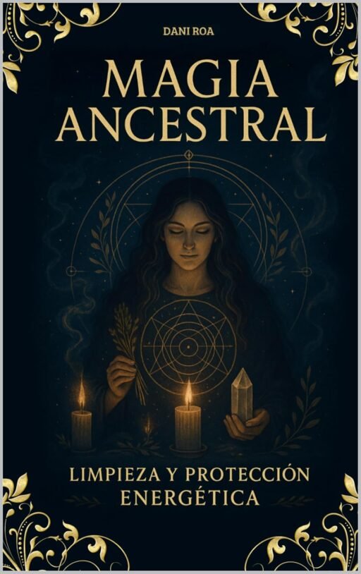 Portada del libro "Magia Ancestral: Limpieza y protección energética", de Dani Roa