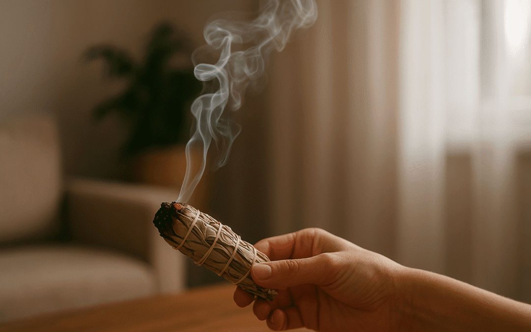 Los beneficios del sahumerio en la limpieza espiritual del hogar
