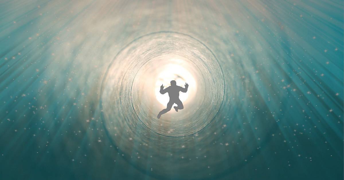 Experiencias Cercanas a la Muerte (ECM) - Recreación del túnel de luz