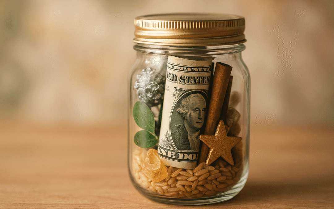 Cómo crear tu frasco de abundancia para el nuevo año 