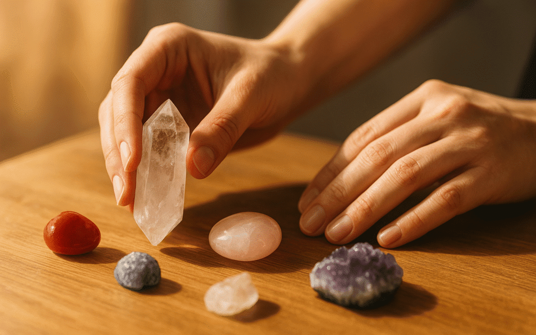 Cómo limpiar y recargar tus cristales con la energía solar y lunar