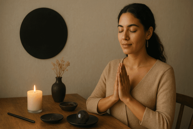 Ritual de luna nueva para nuevos comienzos