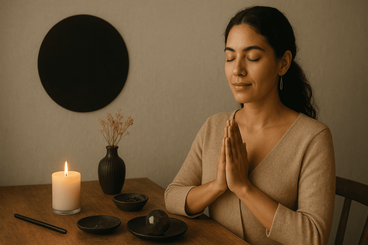 Ritual de luna nueva para nuevos comienzos