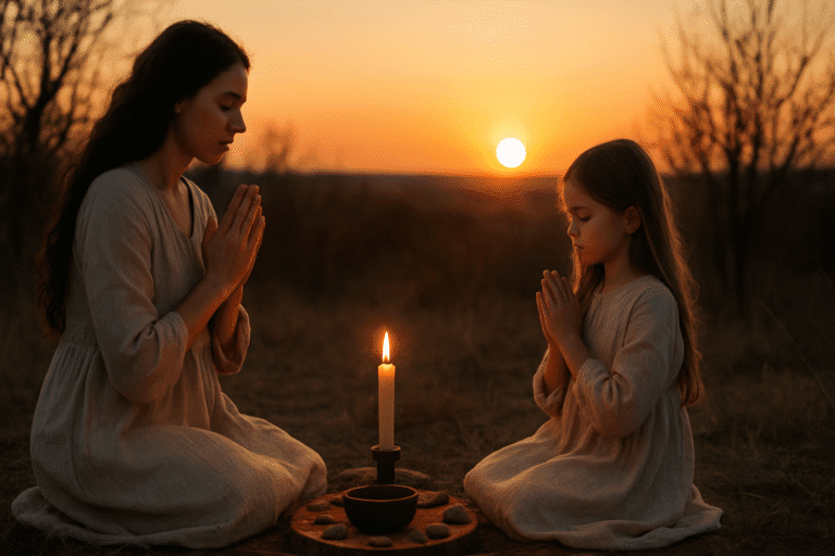 Ritual de alineación con la energía del solsticio de invierno