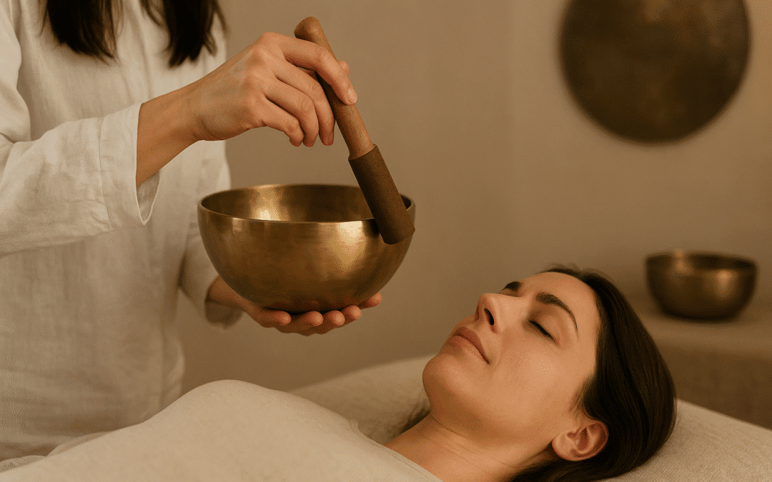 Ritual de limpieza energética con sonido (cuencos o campanas) 