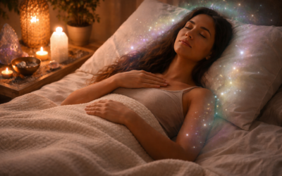 Autocuidado energético nocturno: rituales para regenerar tu aura mientras duermes 