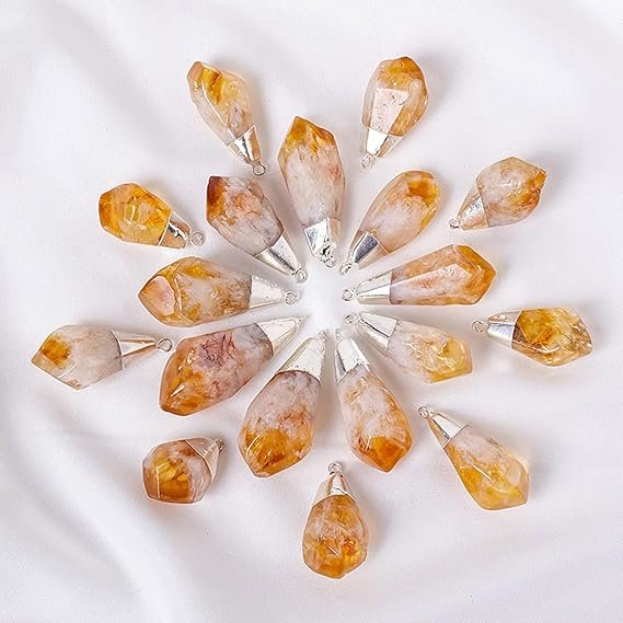 Colgante Con Citrino Para La Energía Positiva Colgante Con Citrino Para La Energía Positiva - Imagen 2