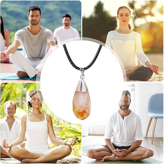 Colgante Con Citrino Para La Energía Positiva Colgante Con Citrino Para La Energía Positiva - Imagen 3
