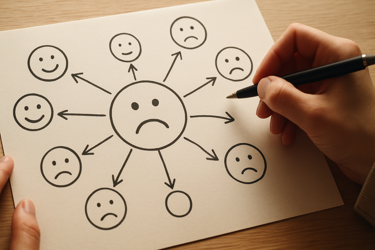 Cómo crear un mapa de manifestación emocional (no visual)