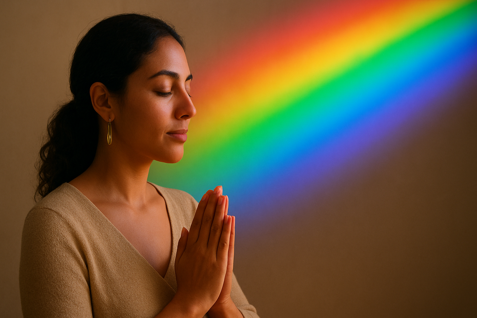 Equilibrio energético con luz de color guía práctica de cromosanación